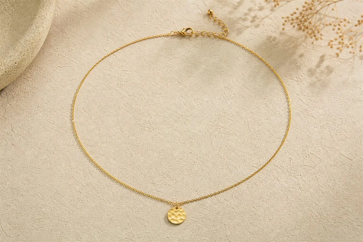 Fine Gold-Plated Chain Necklace No.23