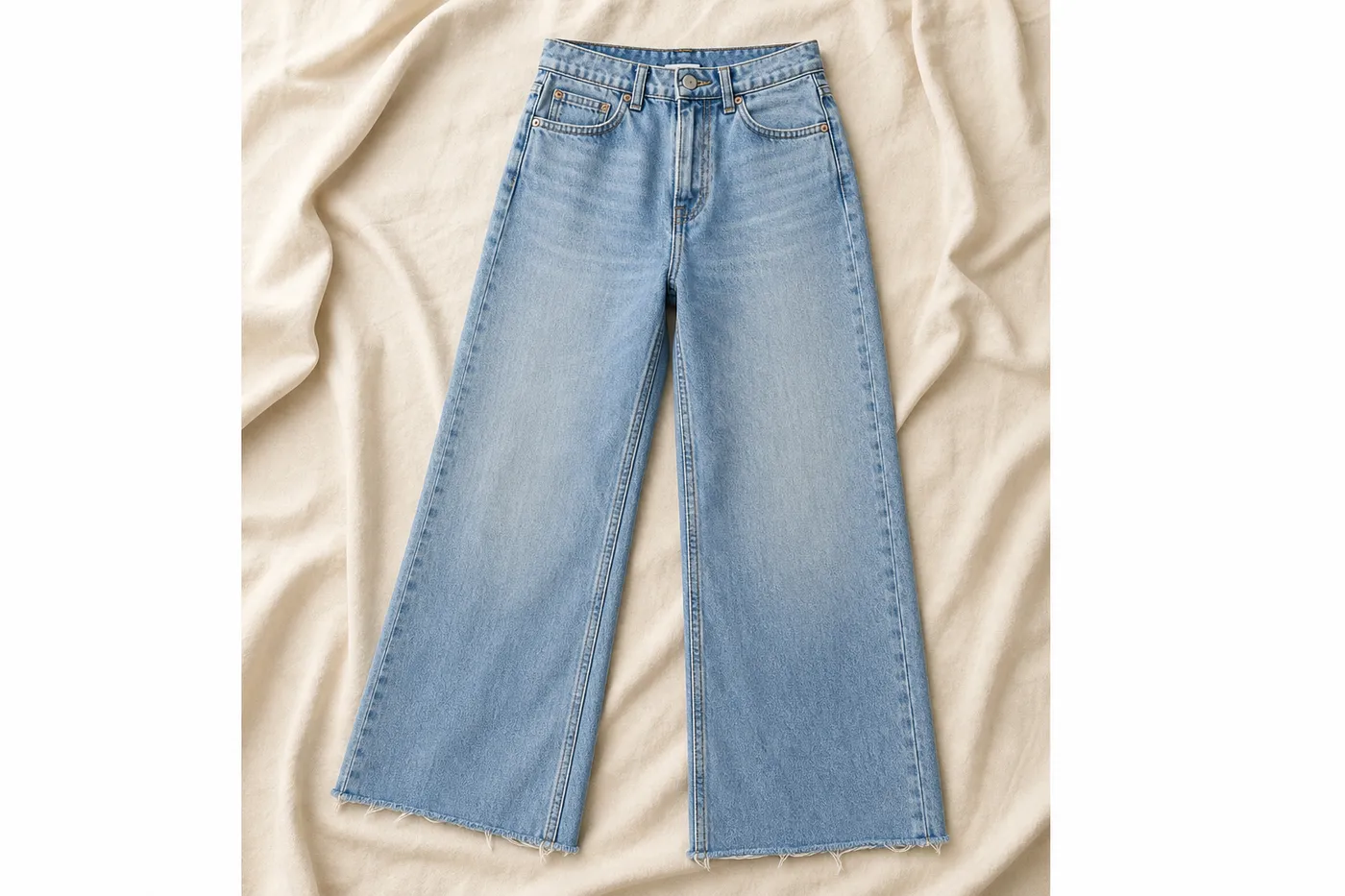Edition Wide-Leg High-Rise Jeans — Essential